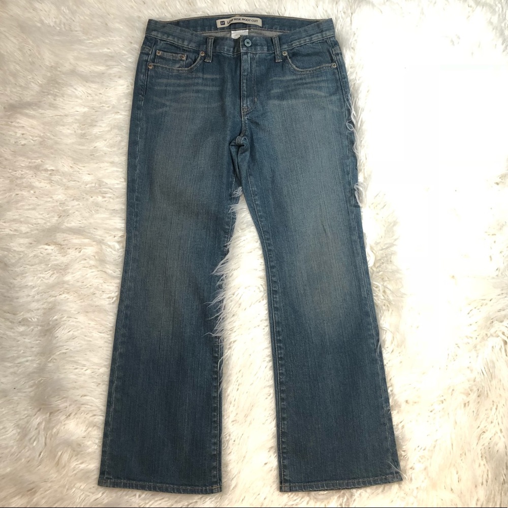 Gap Low Rise Bootcut Jeans Stretch Size: 8A